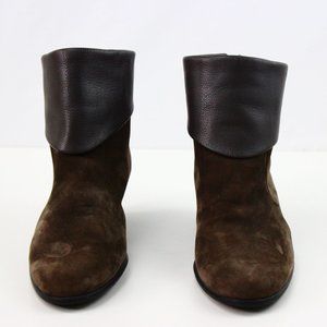 Arche Booties in grey suede and leather  Sz7 (37)